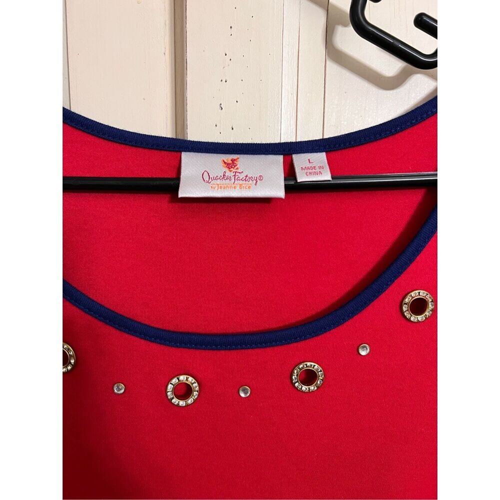 Quacker Factory Size Large Casual Comfortable Dre… - image 2